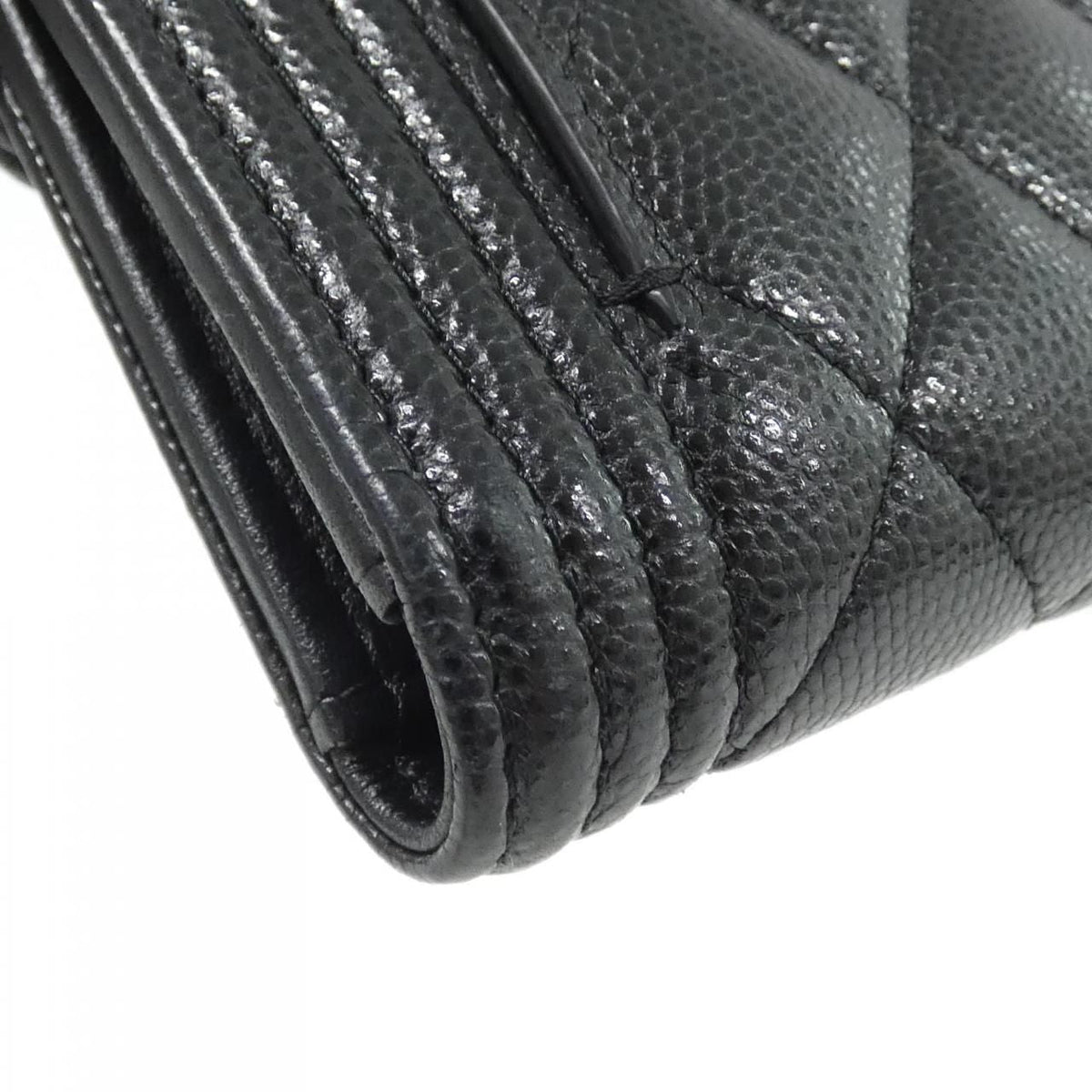 Chanel Boy Chanel Grained Calfskin Wallet
