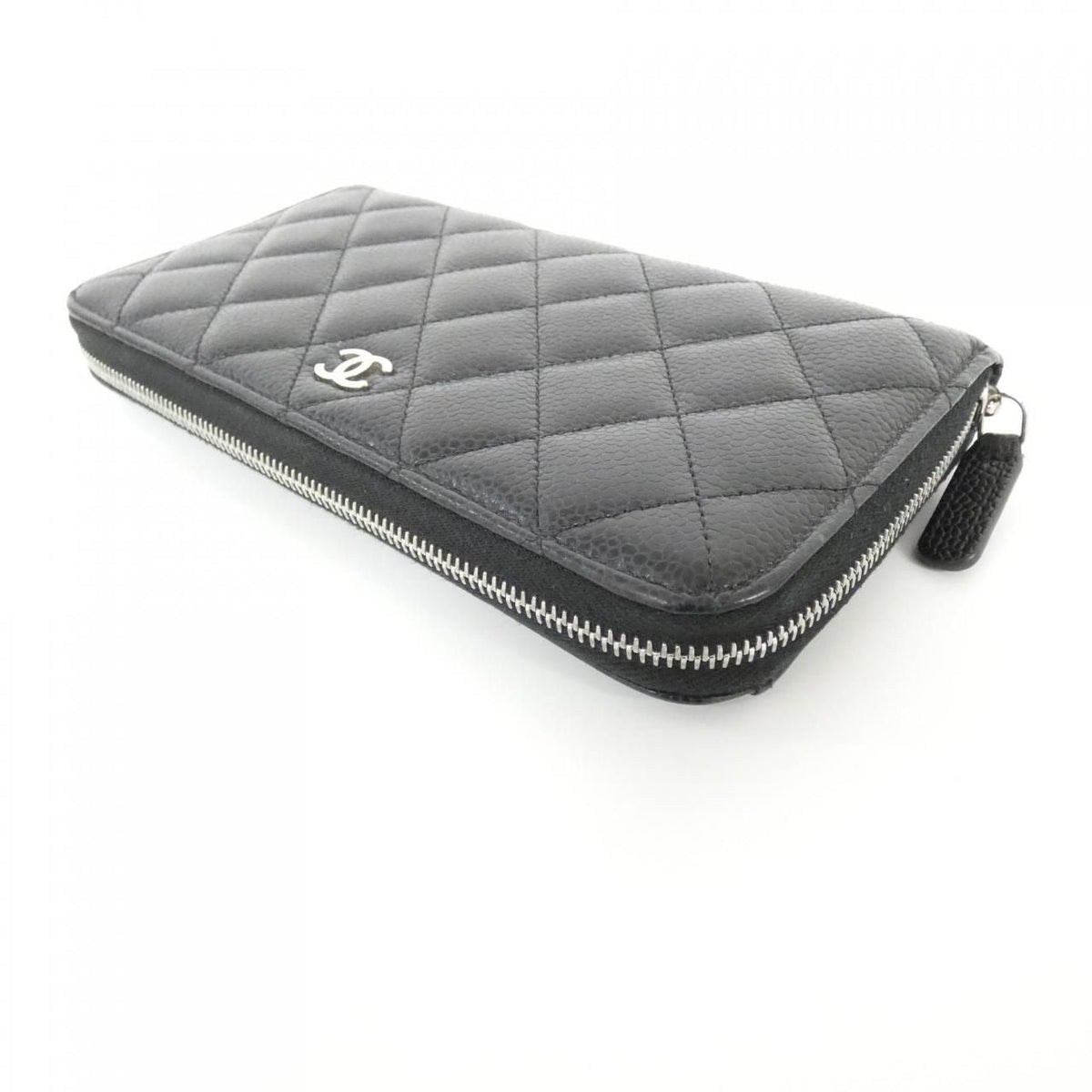 Chanel Timeless Classic Caviar Skin Long Wallet