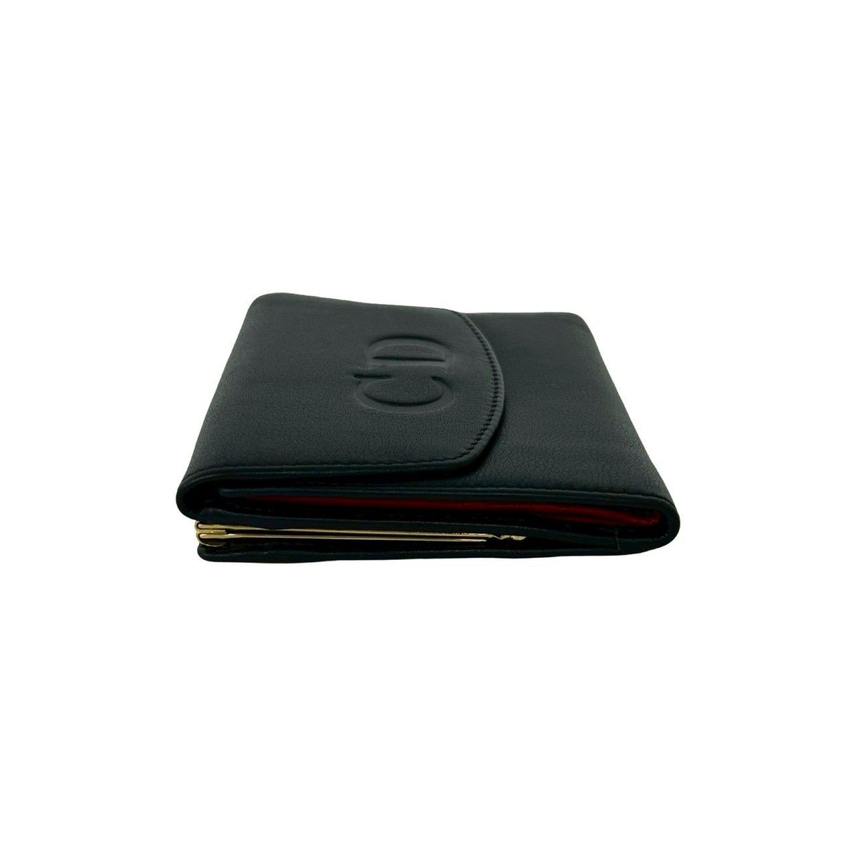 Christian Dior Leather Tri Fold Wallet