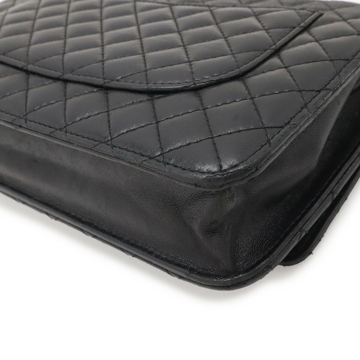 Chanel Micro Matelasse Leather Chain Wallet