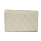 CHANEL Matelasse Grained Calfskin Trifold Wallet