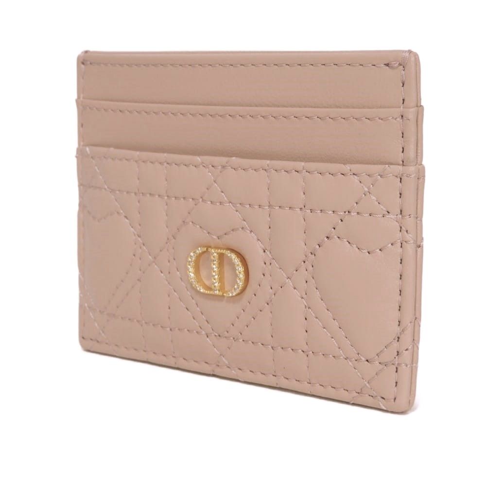 Dior Caro Freesia Calfskin Card Case Limited