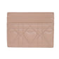 Dior Caro Freesia Calfskin Card Case Limited
