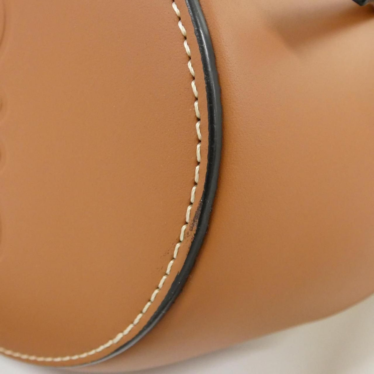 Loewe Balloon Small Raffia Shoulder Bag