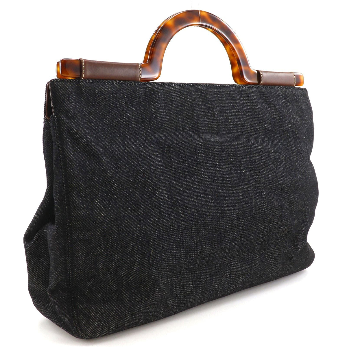 Chanel Coco Mark Denim Handbag