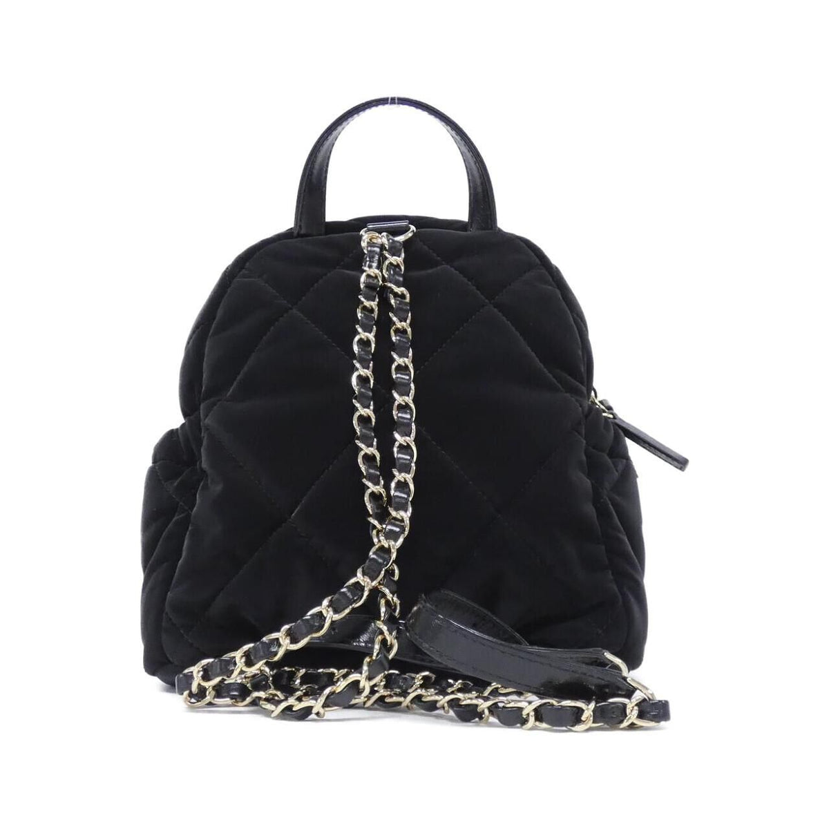 Chanel Velvet Effect Nylon Backpack