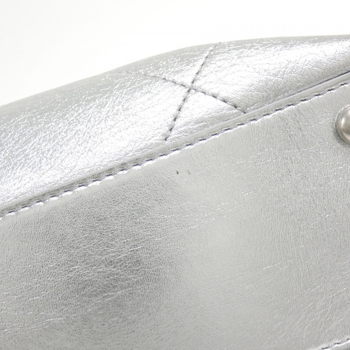 Chanel Metallic Calf Shoulder Bag