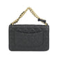 Chanel Caviar Skin Chain Wallet