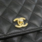 Chanel Caviar Skin Chain Wallet