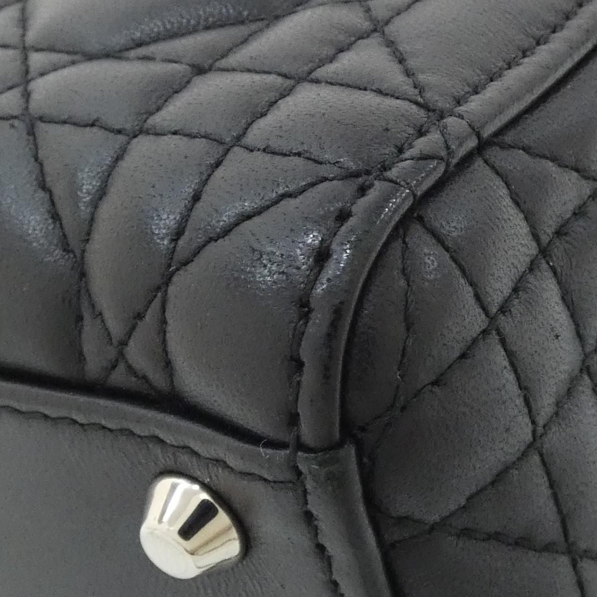 Christian Dior Lady Dior Mini Lambskin Bag