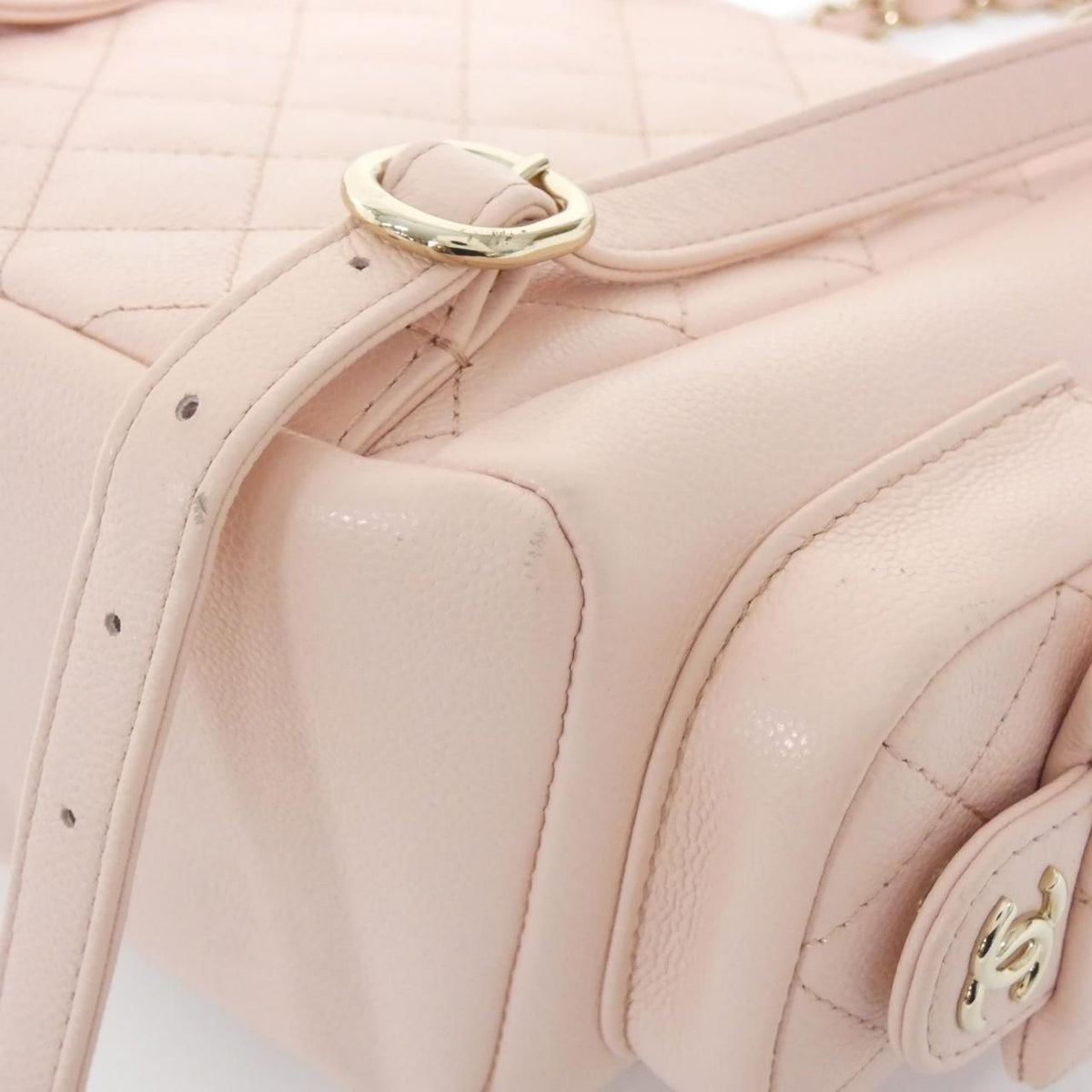 Chanel Caviar Skin Backpack