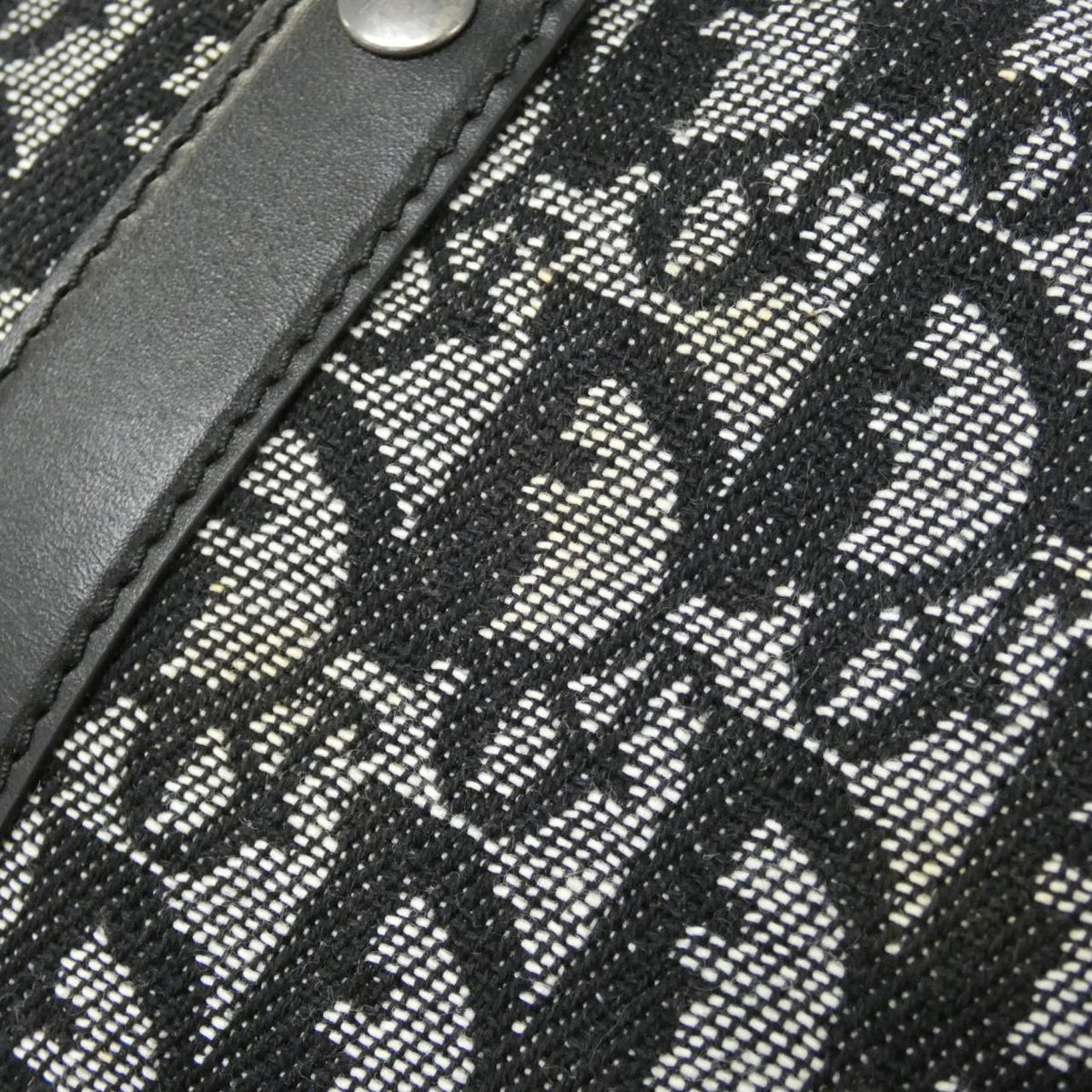 Christian Dior Canvas Boston Bag