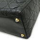 Christian Dior Lady Dior Leather 2way Handbag
