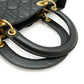 Christian Dior Lady Dior Leather 2way Handbag