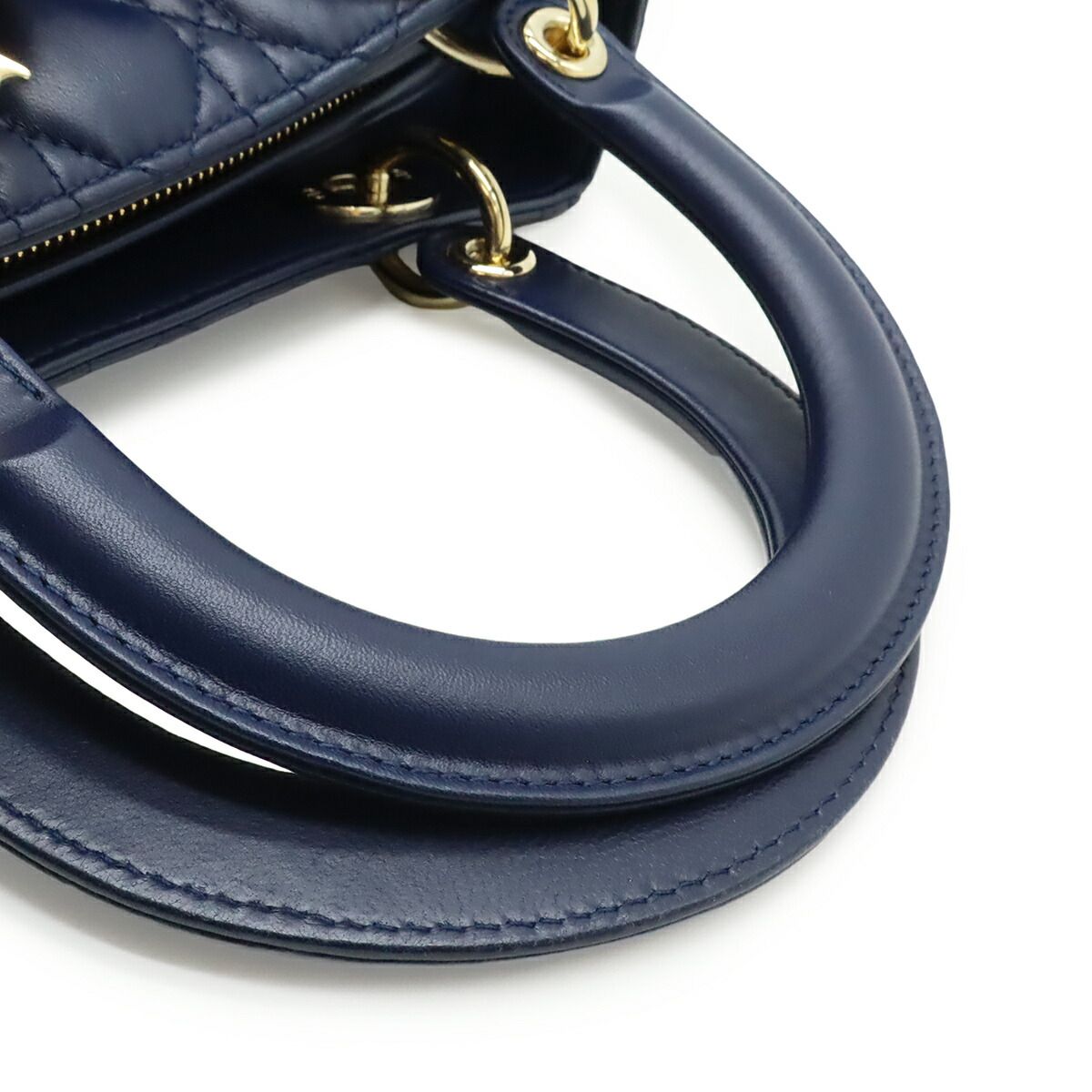 Christian Dior Lady Dior Leather 2way Bag