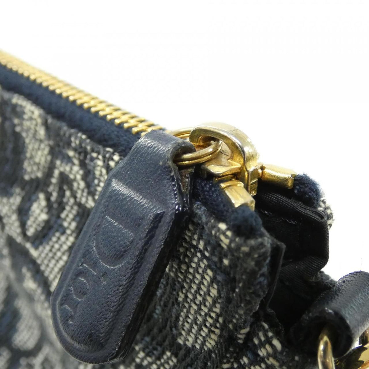 Christian Dior Canvas Shoulder Bag