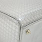 Christian Dior Lady Dior Metallic Leather Handbag