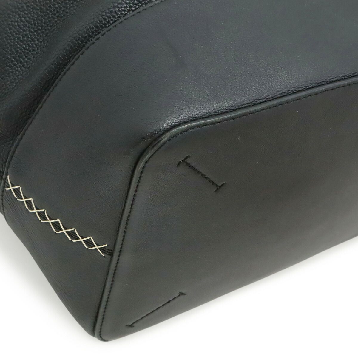 Loewe Midnight Leather Bucket Bag