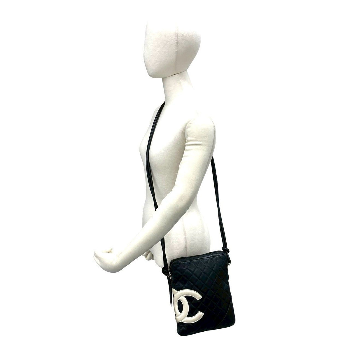 CHANEL Cambon Line Leather Mini Shoulder Bag