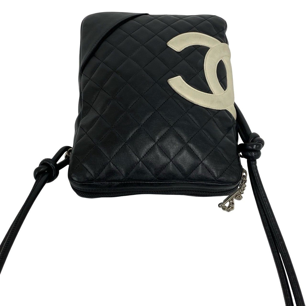 CHANEL Cambon Line Leather Mini Shoulder Bag