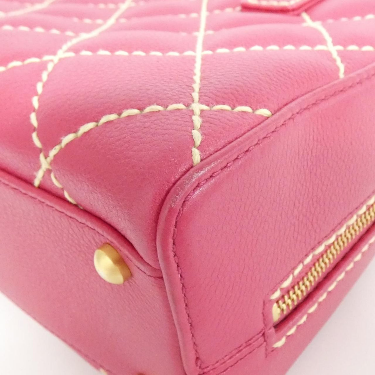 Chanel Wild Stitch Calf Handbag