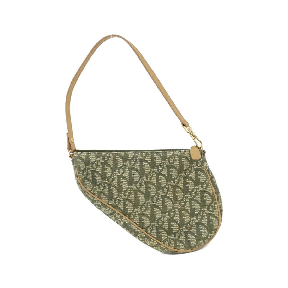 Christian Dior Canvas Shoulder Bag