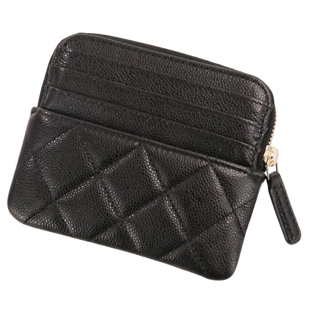 CHANEL Classic Caviar Skin Wallet