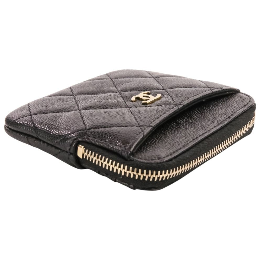 CHANEL Classic Caviar Skin Wallet