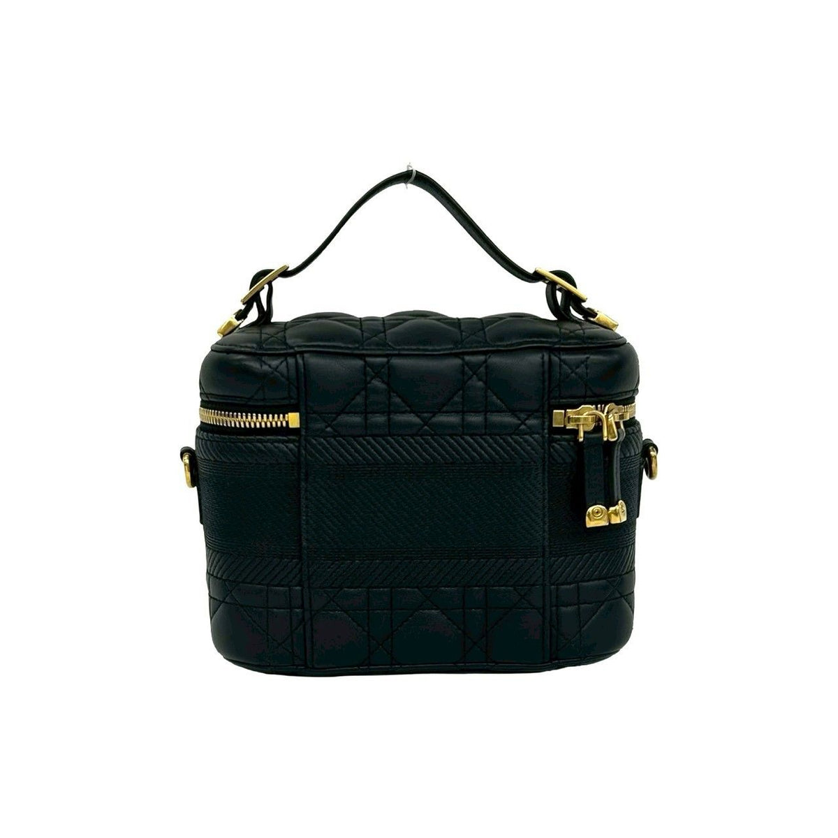 Christian Dior Cannage Leather 2way Shoulder Bag