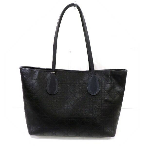 Dior Lady Dior Cannage Parea Coated Canvas Tote Bag