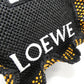 Loewe Font Tote Small Raffia Calf Leather Tote Bag