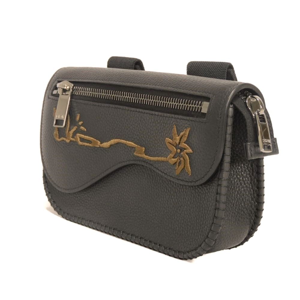 Dior Cactus Jack Saddle Arm Pouch Grained Calfskin Handbag Limited