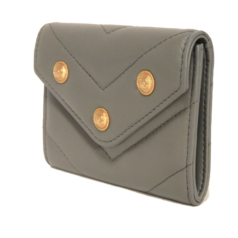Chanel Chevron Nappa Bifold Wallet