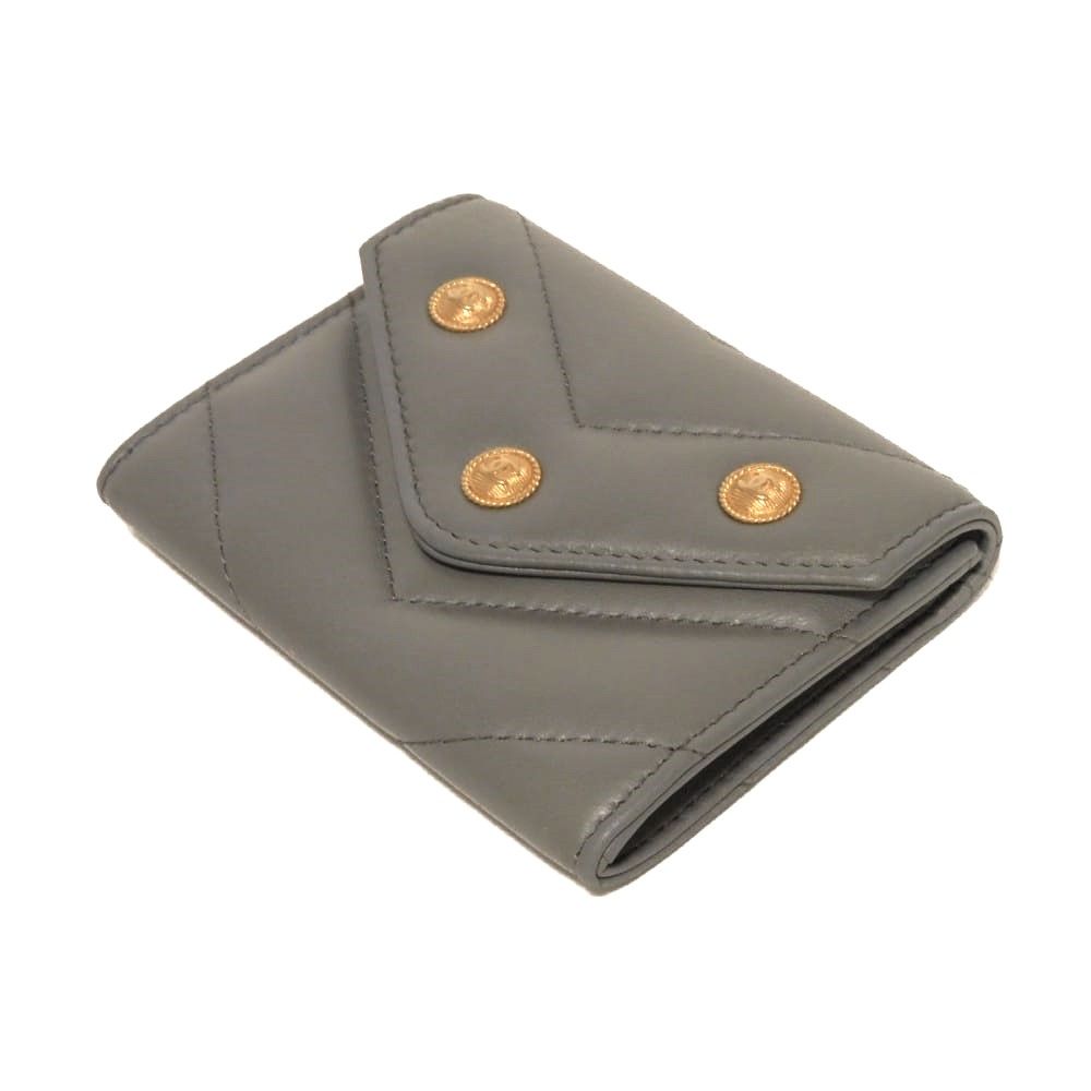 Chanel Chevron Nappa Bifold Wallet