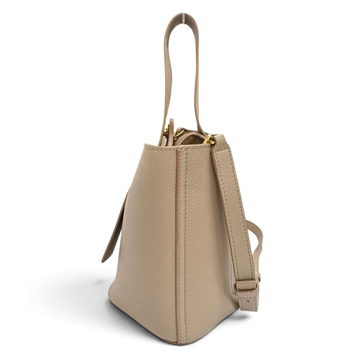 Loewe Pebble Bucket Bag Mini Leather Shoulder Bag