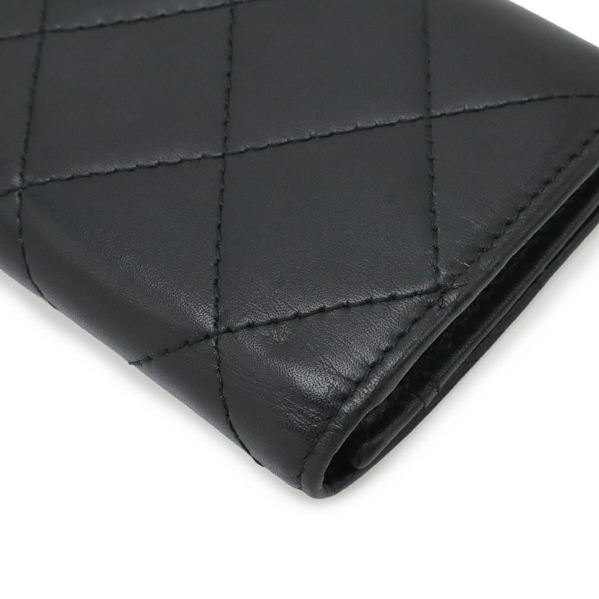Chanel Cambon Line Calfskin Card Case