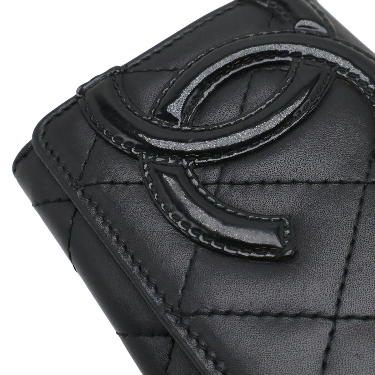 Chanel Cambon Line Calfskin Card Case
