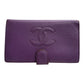Chanel Caviar Leather Long Wallet