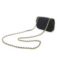 Chanel Mini Matelasse Wool Shoulder Bag