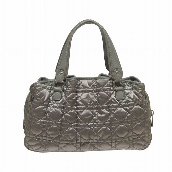 Christian Dior Cannage Nylon Handbag