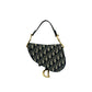 Christian Dior Trotter Canvas Leather Shoulder Bag