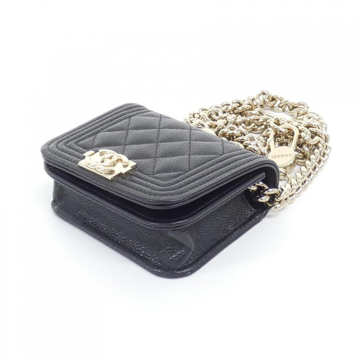 Chanel Boy Chanel Caviar Skin Waist Bag