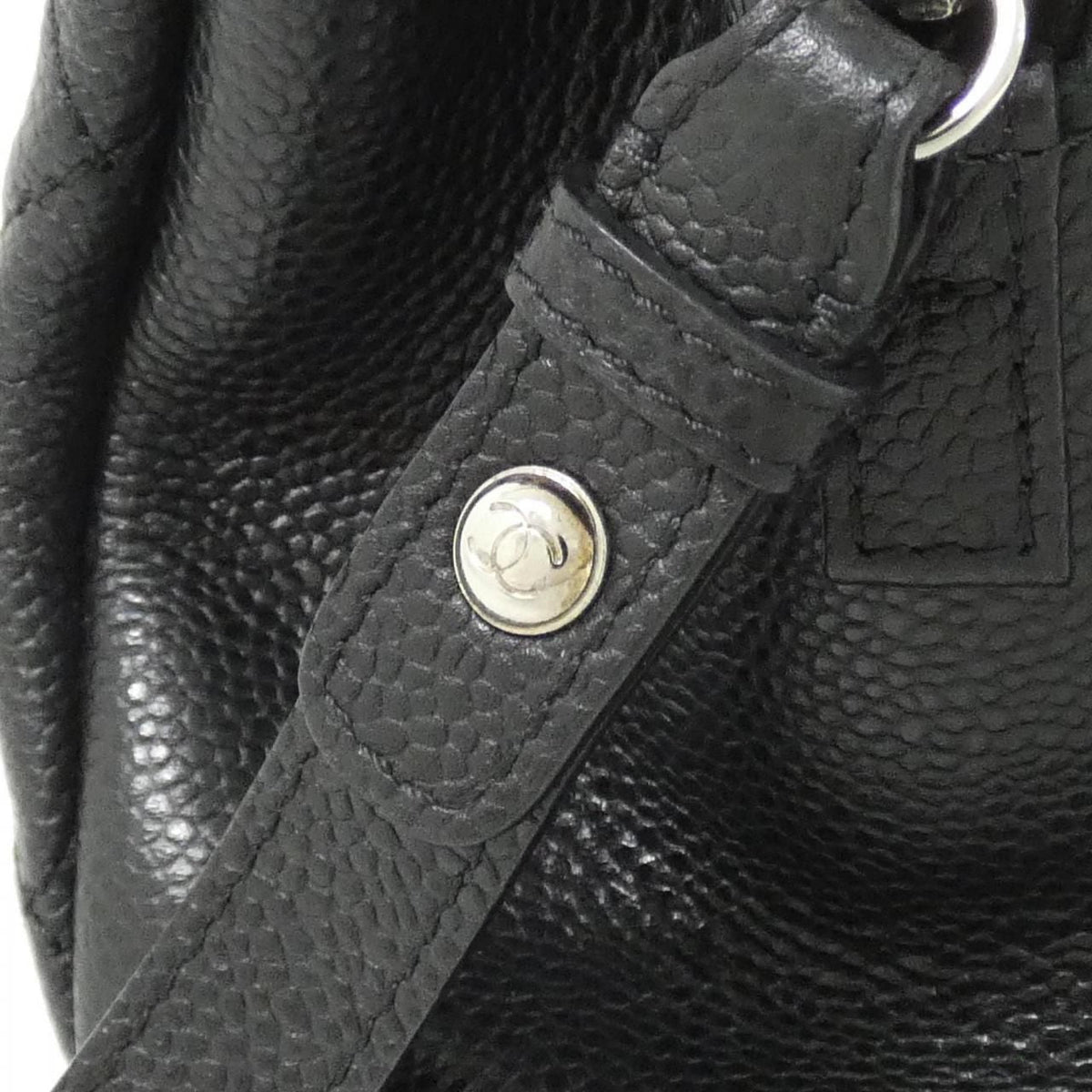 Chanel Grained Calf Shoulder Bag