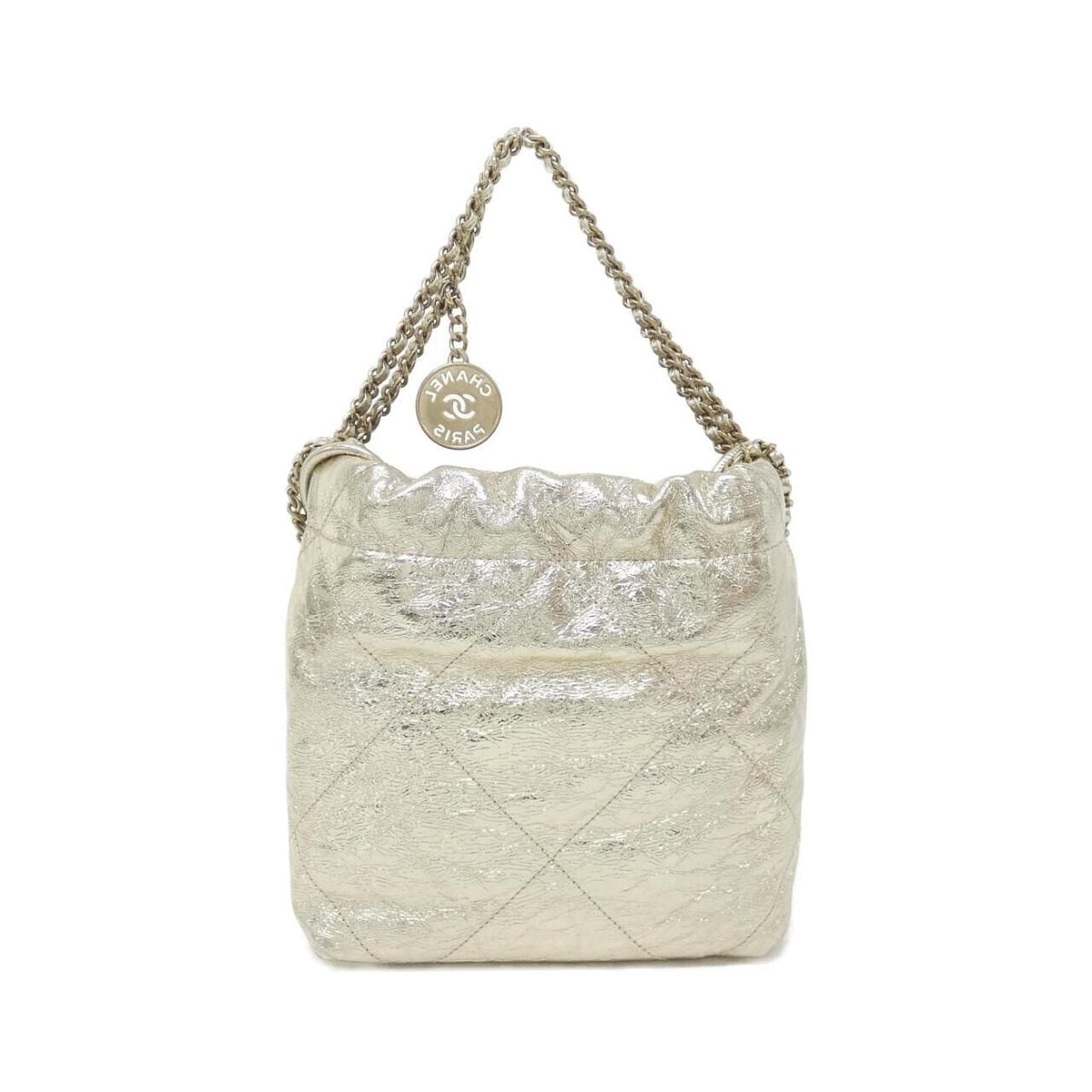 Chanel Chanel 22 Metallic Calfskin Shoulder Bag