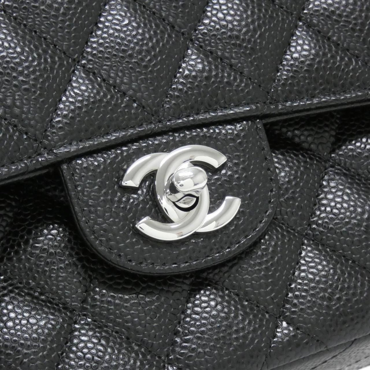 Chanel Caviar Skin Shoulder Bag
