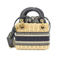 Christian Dior Dior Oblique Natural Wicker Handbag