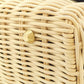 Christian Dior Dior Oblique Natural Wicker Handbag