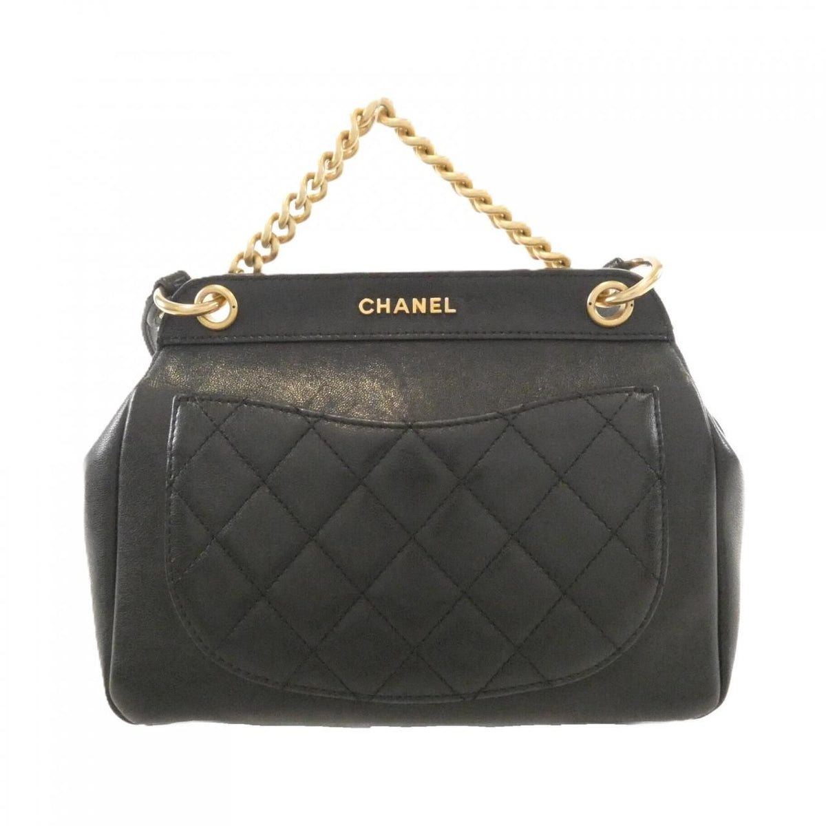 Chanel Lambskin Calfskin Shoulder Bag