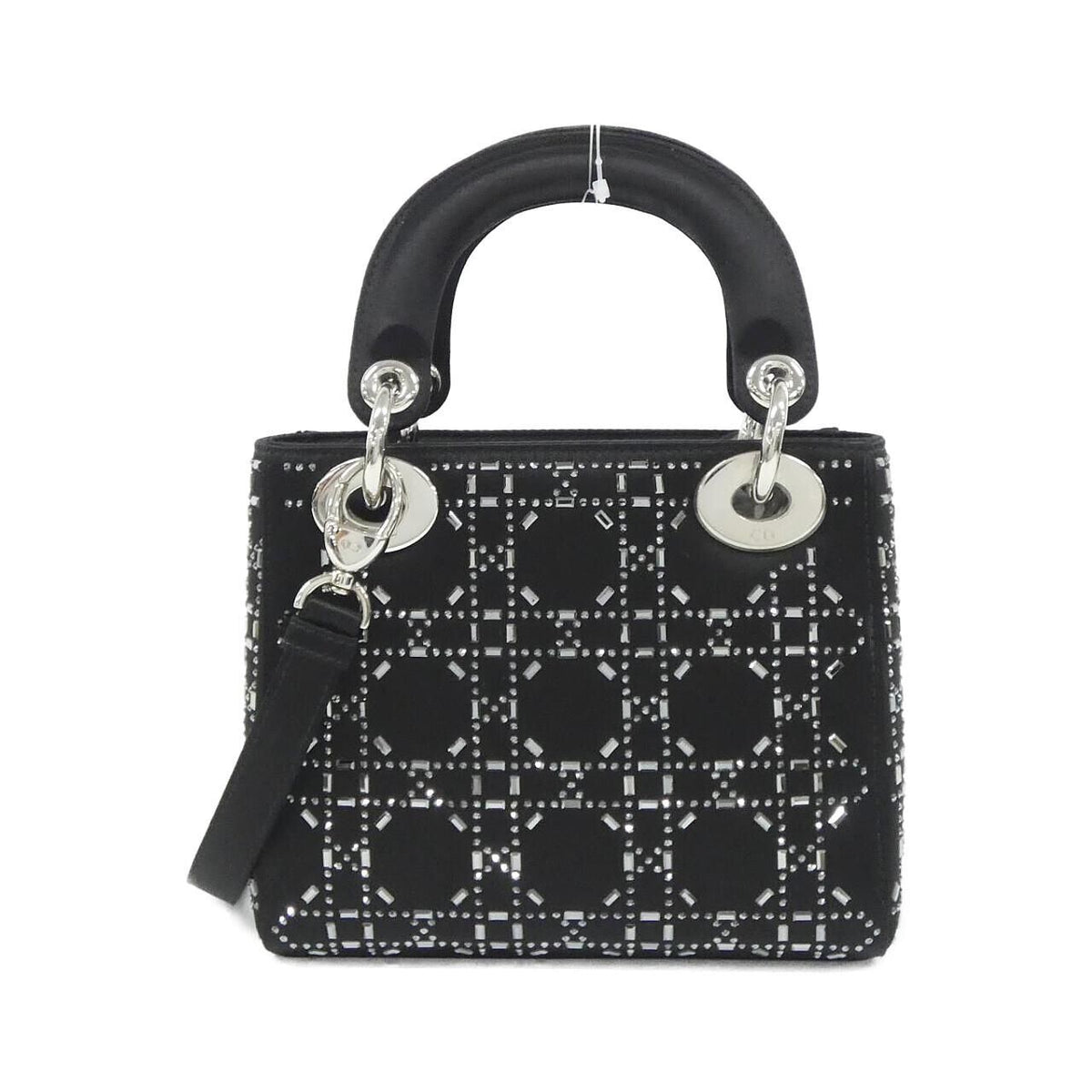 Christian Dior Lady Dior Satin Bag