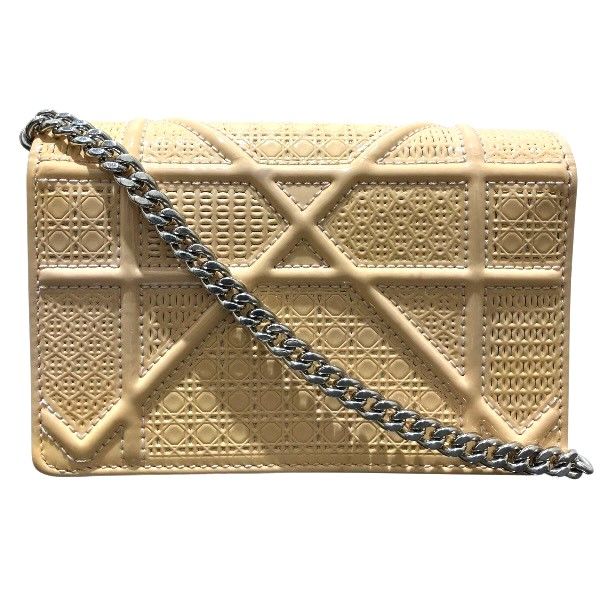 Dior Diorama Patent Leather Shoulder Bag